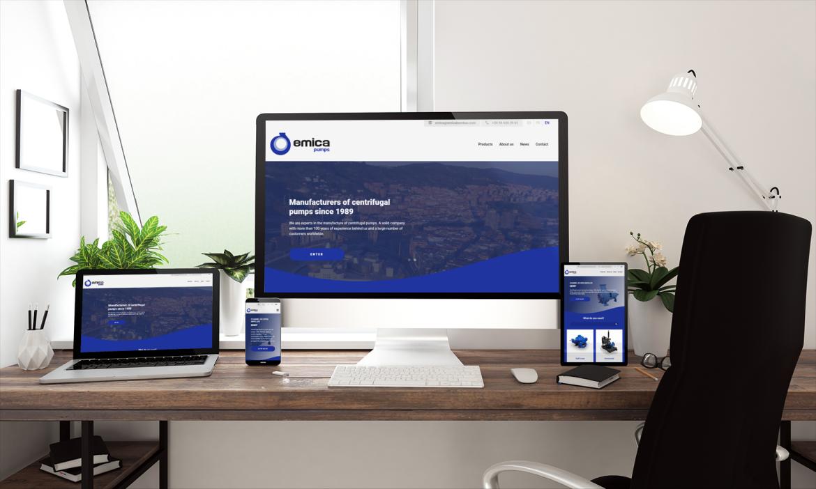 Emica launches a new website Emica launches a new website